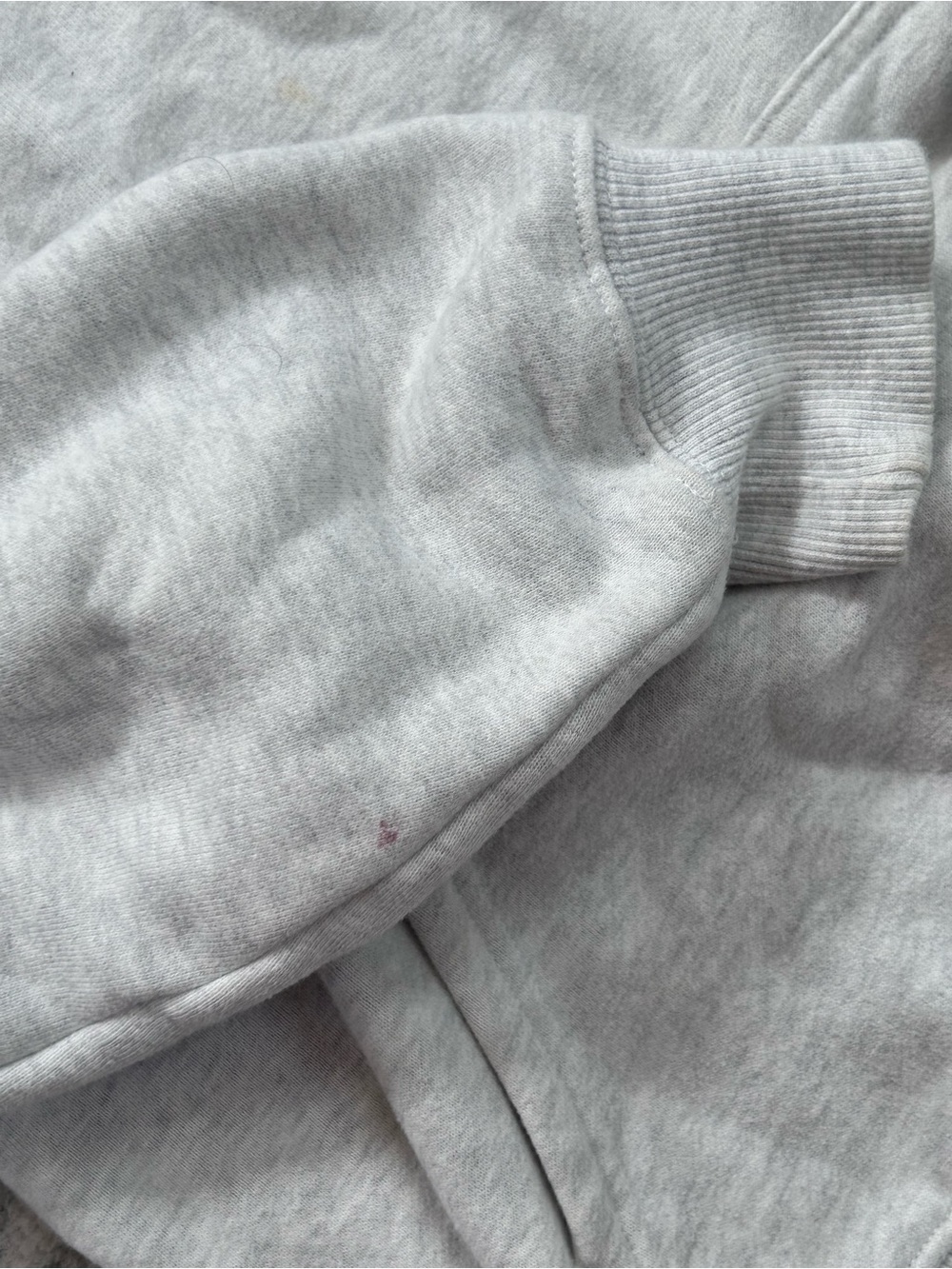 Aritzia cozy fleece hoodie - Heather grey - Picture 4 of 4